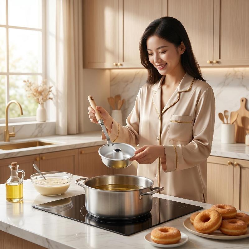 Iron Frying Spoon Mold Food Gr - đánh giá và giá Food Snacks To Make