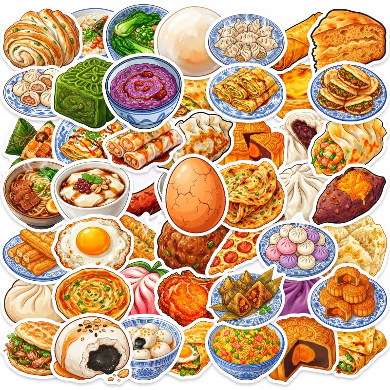 50pcs Chinese Food Diary, Non- - đánh giá và giá Food Or Snacks