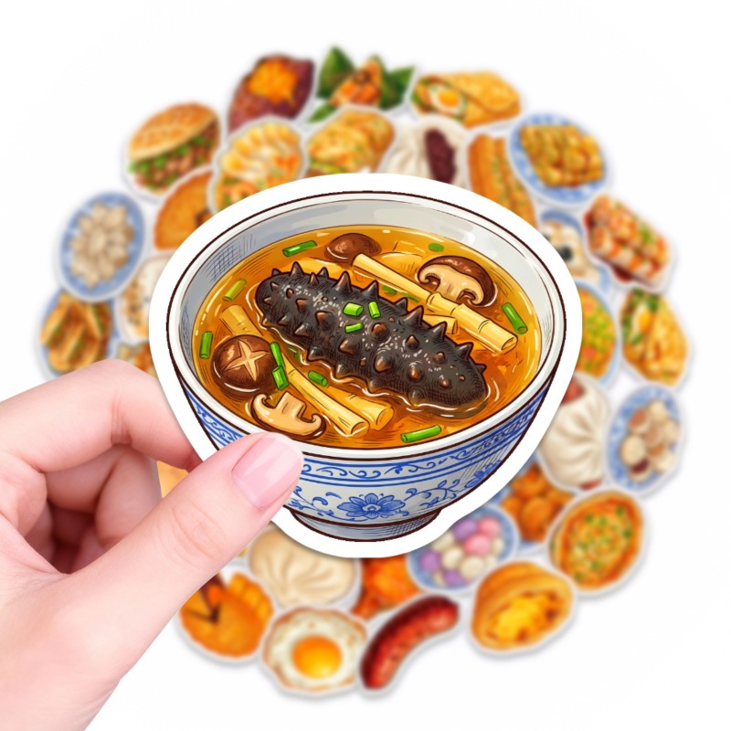50pcs Chinese Food Diary, Non- - đánh giá và giá Food Or Snacks