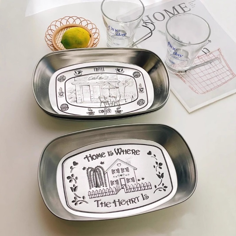 Vintage Tray American Tinplate - đánh giá và giá Food Snacks For Picnic