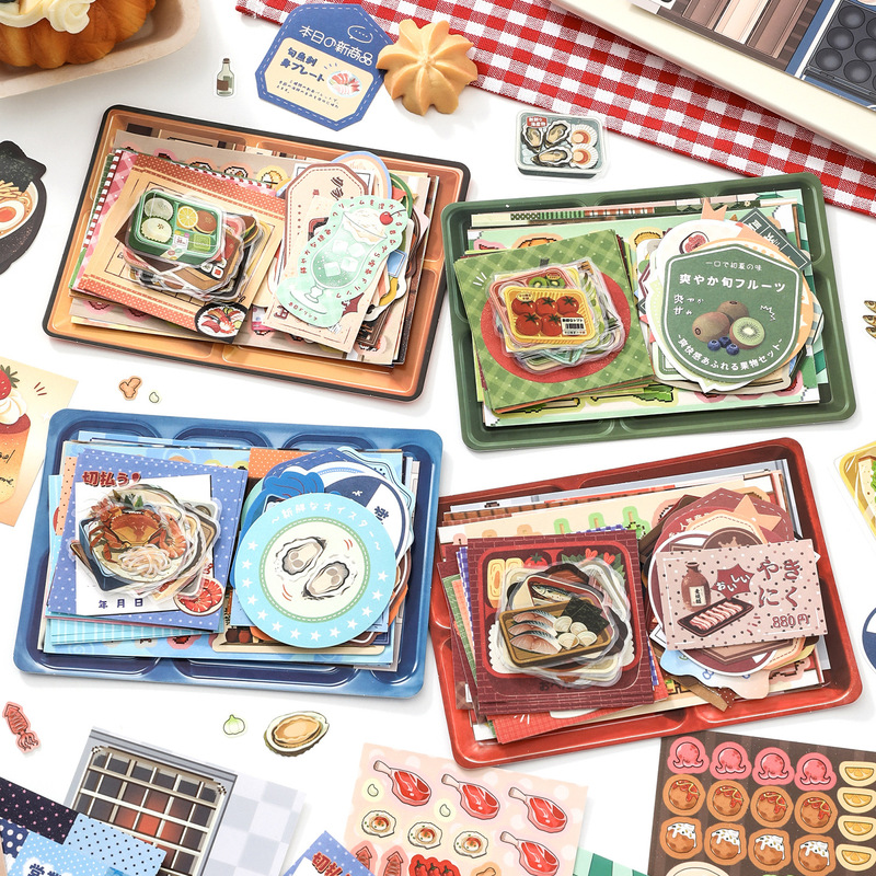 77Pcs PET Sticker Set Lunch Bo - đánh giá và giá Food Snacks Menu