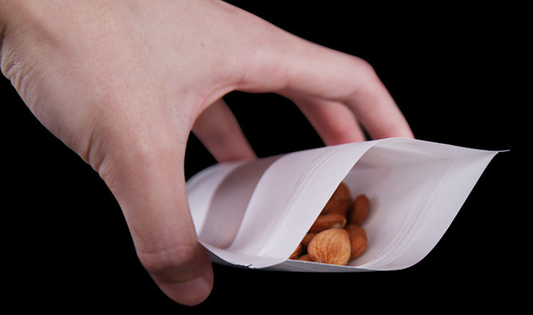 100 Chiếc Đứng Lên Giấy Trắng  - đánh giá và giá Logo Food Snack
