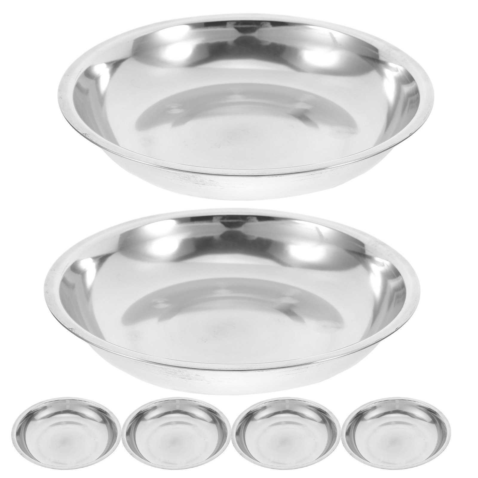 6Pcs Stainless Steel Bbq Plate - đánh giá và giá Food Snacks For Picnic