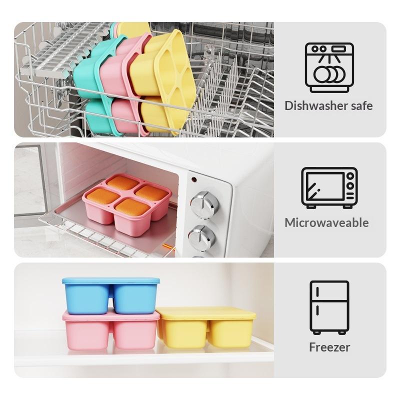 Food Grade Silicone Snack Box  - đánh giá và giá Food Snacks For Picnic